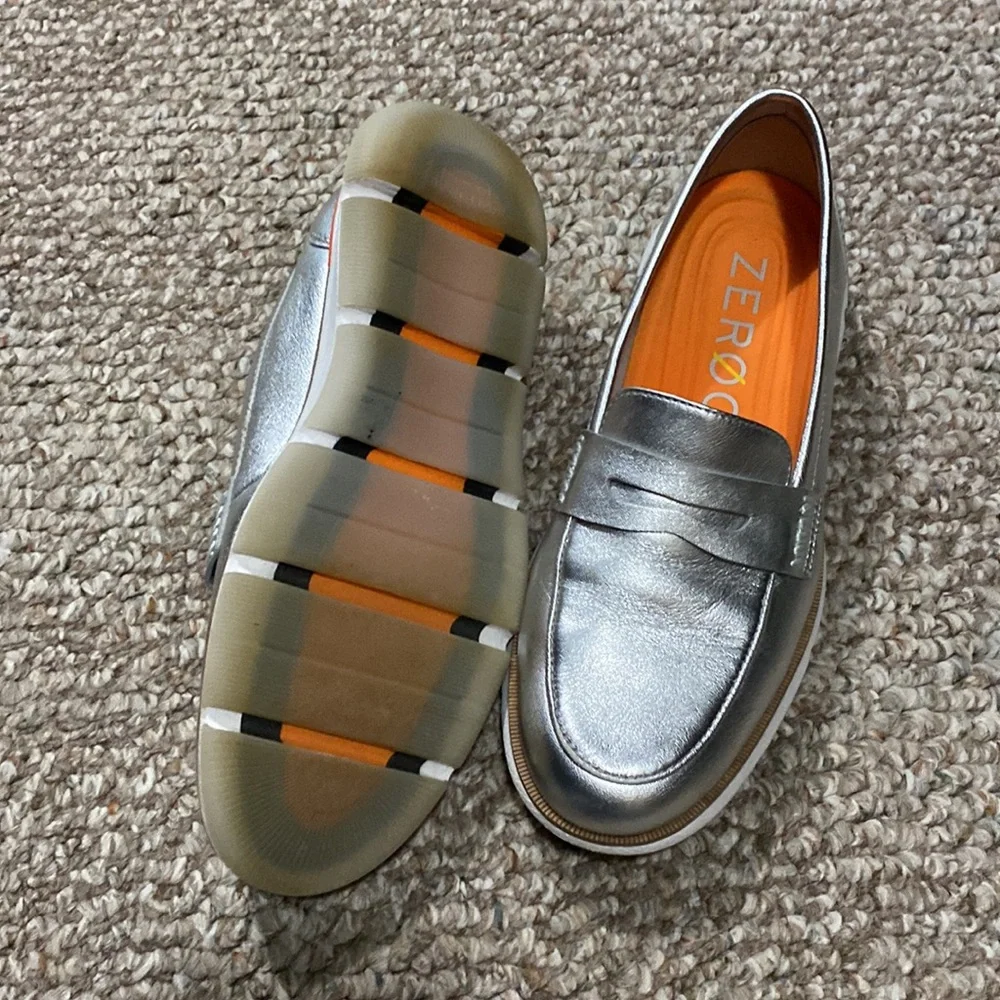 Cole haan zero grand silver loafer - Picture 3 of 5